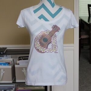 Heather Brown Graphic Art T-Shirt